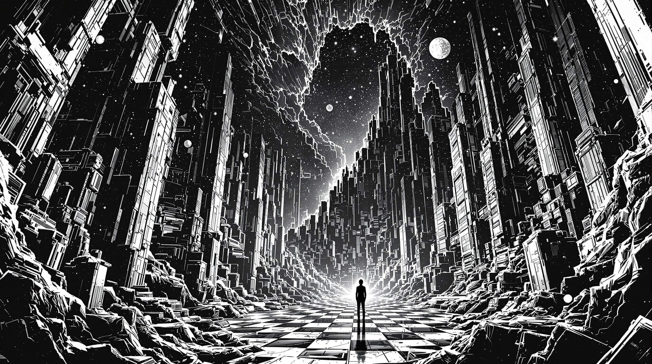 Cosmic cityscape